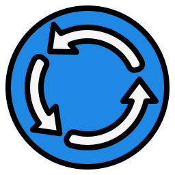 Roundabout icon