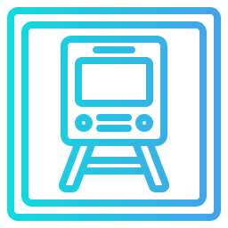 Железнодорожная станция иконка