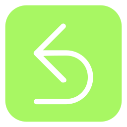 Turn left icon