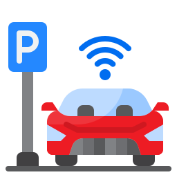 Parking car icon