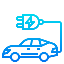 Electric car icon