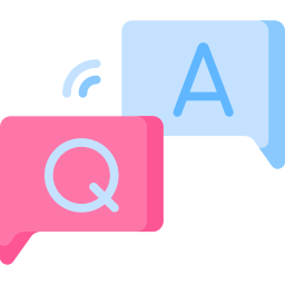 Question and answer icon