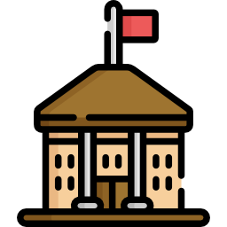 Government buildings icon