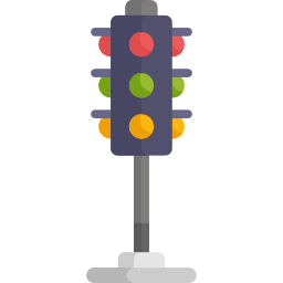 Traffic light icon