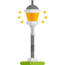 Street lamp icon