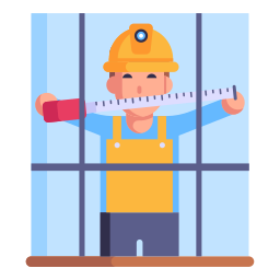 Measuring tape icon