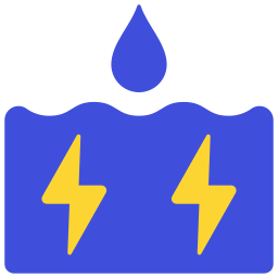 Hydro power icon