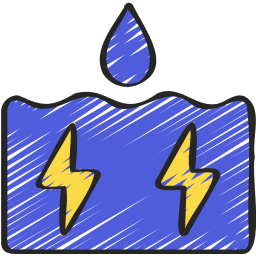 Hydro power icon