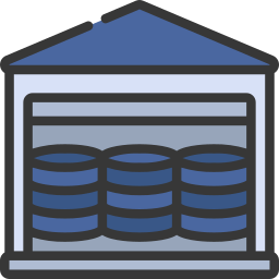 Data warehouse icon