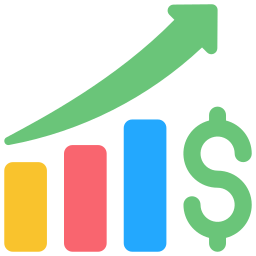 croissance Icône