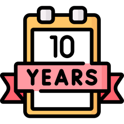 10 anos Ícone