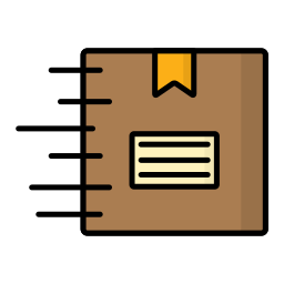 Shipping box icon