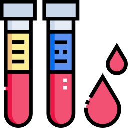 teste de sangue Ícone