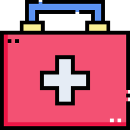 First aid kit icon