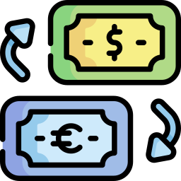 Money exchange icon