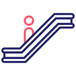 rolltreppe icon