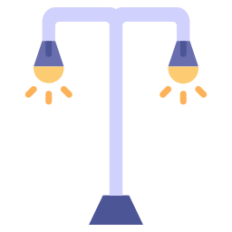 Éclairage public Icône