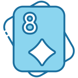 Eight of diamonds icon