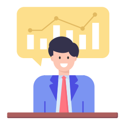 Business analyst icon