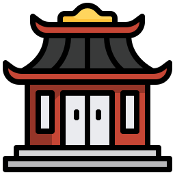 chinesischer tempel icon