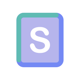 文字 s icon