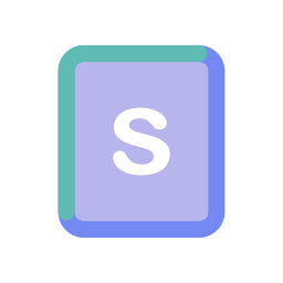 文字 s icon