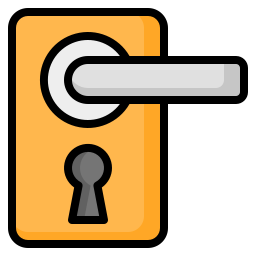 Door handle icon