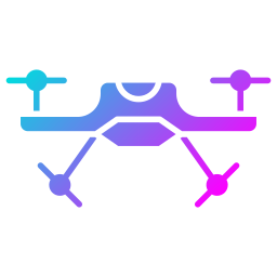 Smart drone icon