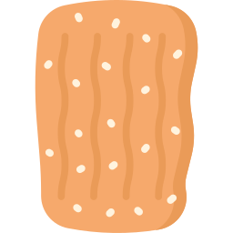 Barbari bread icon