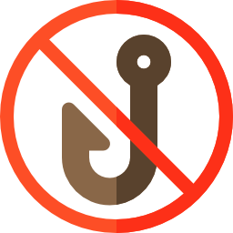 No fishing icon