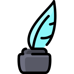 Feather pen icon