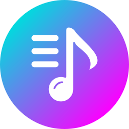 Musical note icon