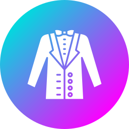 Wedding suit icon