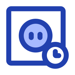 Electric plug icon