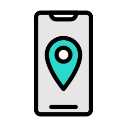 Mobile map icon