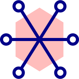 hexagone Icône