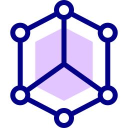 hexaèdre Icône