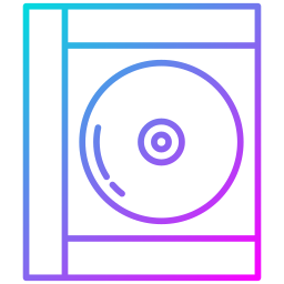 compact disk icona