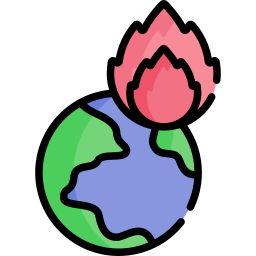 Climate change icon