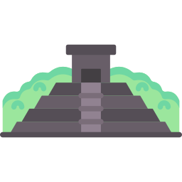 aztekische pyramide icon