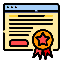 Certificate icon