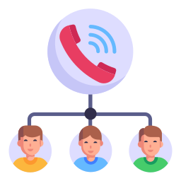 Conference call icon