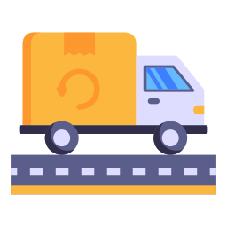 Delivery truck icon