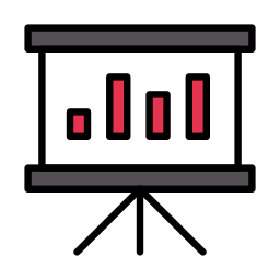 Bar graph icon