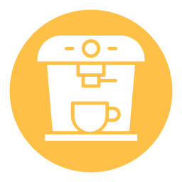 Coffee machine icon