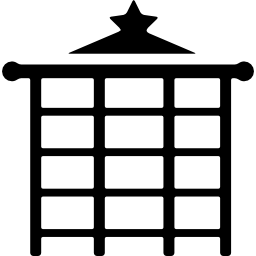 Japanese gate icon