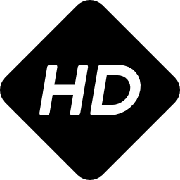 segno video hd icona