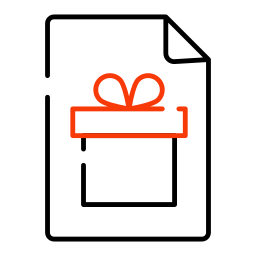 Wrapping paper icon