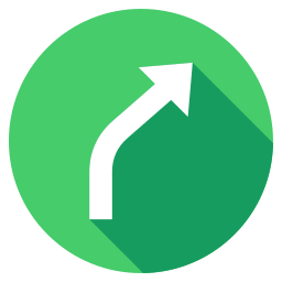 Turn right icon