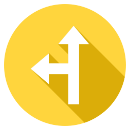 T junction icon